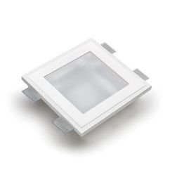 4046 INCASSO IN CRISTALY CON LED INTEGRATO 16W 2200 LUMEN VERNICIABILE 9010 BELFIORE - Cristalensi Shop Online 2