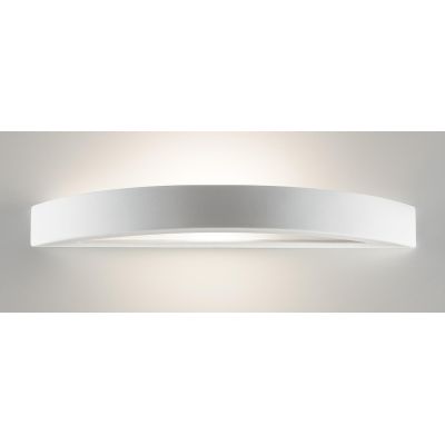 8144 BELFIORE LAMPADA DA PARETE IN CERAMICA 42CM VERNICIABILE 9010 BELFIORE - Cristalensi Shop Online