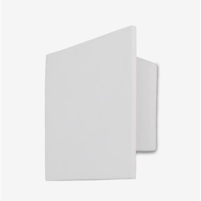 8672 APPLIQUE DI BELFIORE IN CERAMICA BIANCA EFFETTO GESSO PITTURABILE 9010 BELFIORE - Cristalensi Shop Online