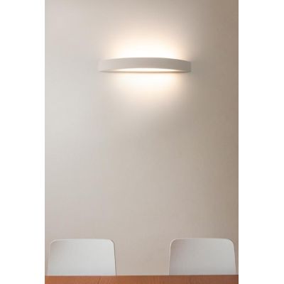 8759 APPLIQUE DI BELFIORE IN CERAMICA BIANCA VERNICIABILE DIAMETRO 54 CM 9010 BELFIORE - Cristalensi Shop Online