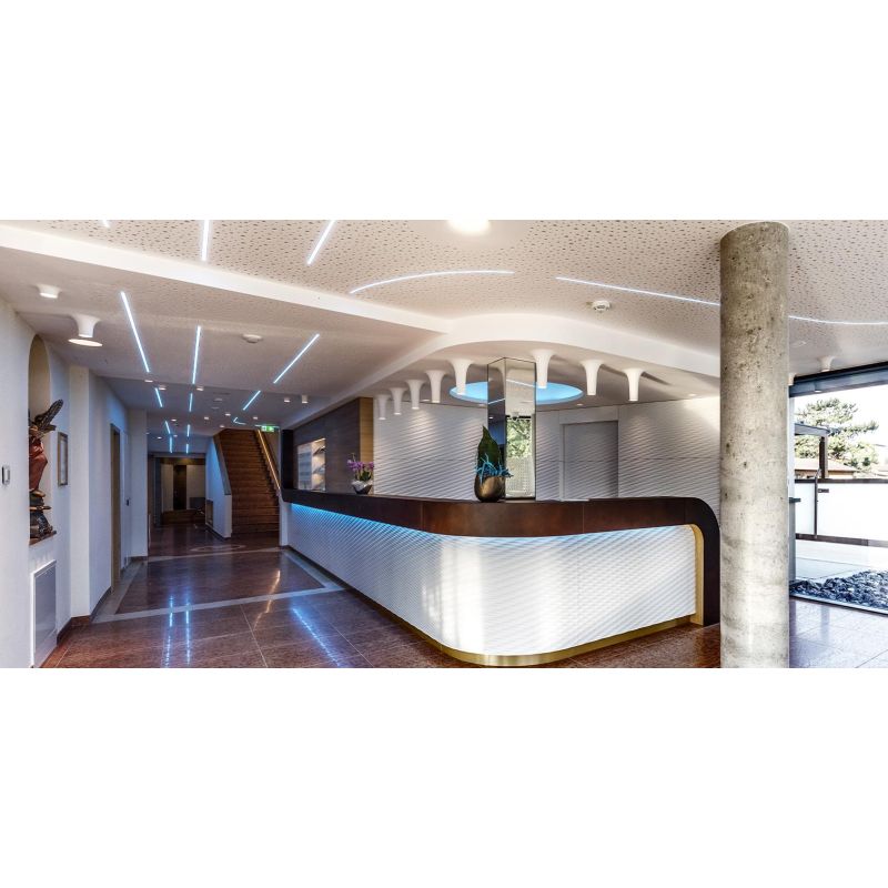 8935G INCASSO 9010 BELFIORE IN CRISTALY VERNICIABILE CON LAMPADINA GU10 LED 9010 BELFIORE - Cristalensi Shop Online