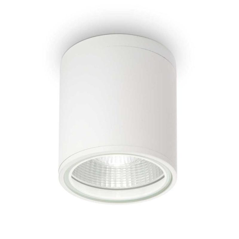 PLAFONIERA PER ESTERNO IN 6 COLORI IP44 CON PORTALAMPADE GU10 MODERNA ECONOMICA CRISTALENSI - Cristalensi Shop Online