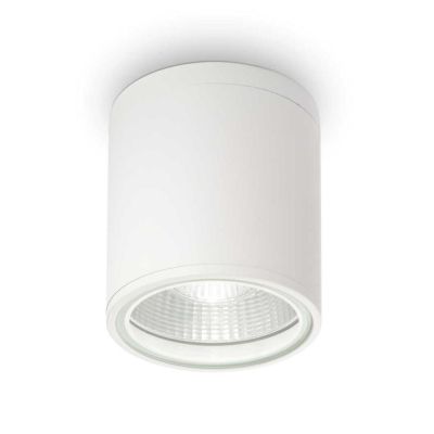 PLAFONIERA PER ESTERNO IN 6 COLORI IP44 CON PORTALAMPADE GU10 MODERNA ECONOMICA CRISTALENSI - Cristalensi Shop Online