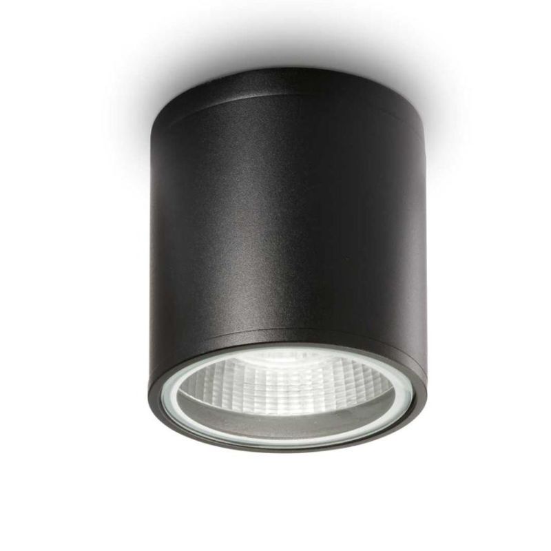 PLAFONIERA PER ESTERNO IN 6 COLORI IP44 CON PORTALAMPADE GU10 MODERNA ECONOMICA CRISTALENSI - Cristalensi Shop Online