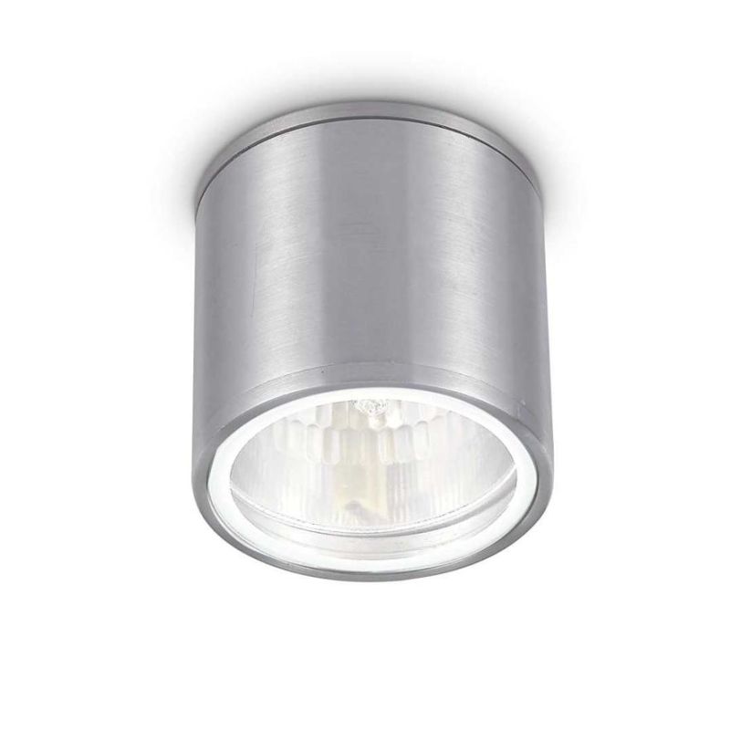 PLAFONIERA PER ESTERNO IN 6 COLORI IP44 CON PORTALAMPADE GU10 MODERNA ECONOMICA CRISTALENSI - Cristalensi Shop Online