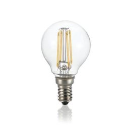LAMPADINA E14 LED 4W SFERA TRASPARENTE 3000K E 4000K ECONOMICHE DURATA 15000 ORE CRISTALENSI - Cristalensi Shop Online 2