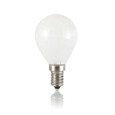 LAMPADINA LED E14 SFERA BIANCA LED 4W 3000K E 4000K 360 LUMEN CON FILAMENTO CRISTALENSI - Cristalensi Shop Online