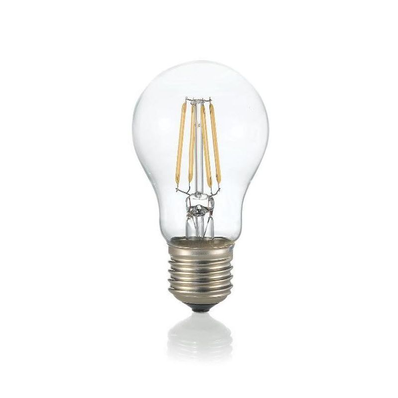 LAMPADINA A GOCCIA ATTACCO E27 LED A FILAMENTO TRASPARENTE 8W 3000K E 4000K CRISTALENSI - Cristalensi Shop Online