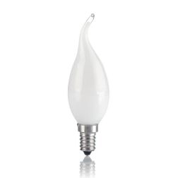 LAMPADINA LED COLPO DI VENTO E14 VETRO BIANCO 4W LED FILAMENTO COLORE 3000K CRISTALENSI - Cristalensi Shop Online 2