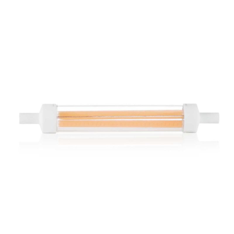 LAMPADINA LED ATTACCO R7S 118MM CONSUMO 7W 560 LUMEN RESA COLORE LUCE 3000K E 4000K CRISTALENSI - Cristalensi Shop Online