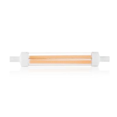 LAMPADINA LED ATTACCO R7S 118MM CONSUMO 7W 560 LUMEN RESA COLORE LUCE 3000K E 4000K CRISTALENSI - Cristalensi Shop Online