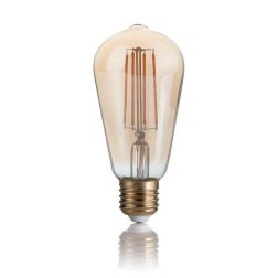 LAMPADINA VINTAGE ATTACCO E27 A FORMA DI PERA LED FILAMENTO 4W 300 LUMEMN CRISTALENSI - Cristalensi Shop Online 2