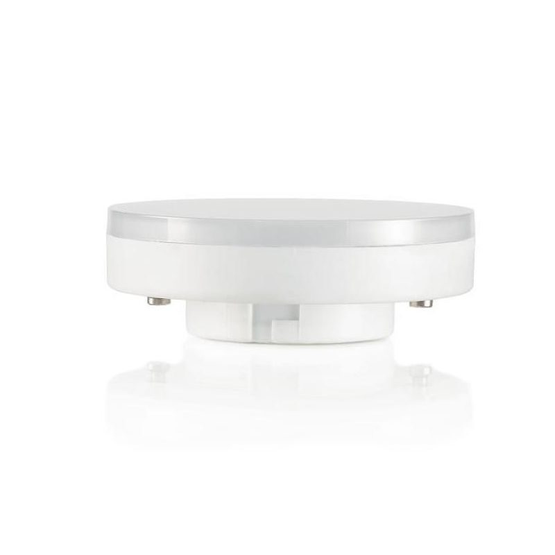 3173 LAMPADINA LED 7W 3000K O 4000K ATTACCO GX53 ECONOMICA LUCE DIFFUSA CRISTALENSI - Cristalensi Shop Online