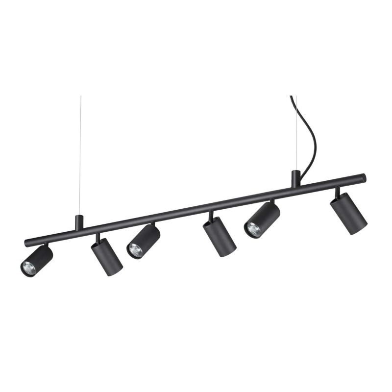 LAMPADA A SOSPENSIONE ULTRA MODERNA CON DIFFUSORI IN METALLO ORIENTABILI BIANCO,OTTONE O NERO CRISTALENSI - Cristalensi Shop Onl