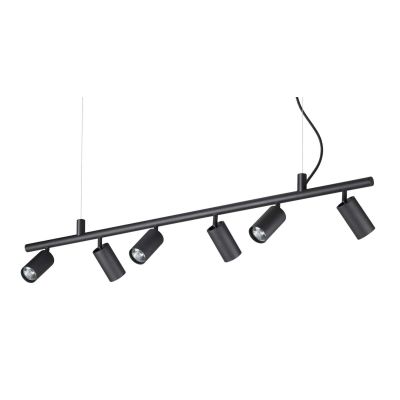 LAMPADA A SOSPENSIONE ULTRA MODERNA CON DIFFUSORI IN METALLO ORIENTABILI BIANCO,OTTONE O NERO CRISTALENSI - Cristalensi Shop Onl