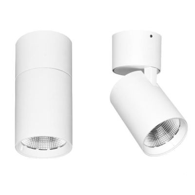 NOX PLAFONIERA PROIETTORE DIREZIONABILE A LED 30W 2700K 3000K E 4000K BIANCA O NERA BENEITO FAURE - Cristalensi Shop Online