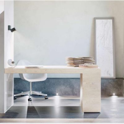 MINI RUBYC APPLIQUE PLAFONIERA PROIETTORE A LED 7W BIANCO O NERO DIREZIONABILE BENEITO FAURE - Cristalensi Shop Online