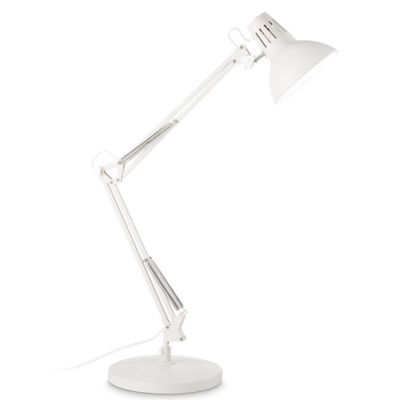 LAMPADA DA TAVOLO IN METALLO 3 COLORI BRACCI SNODATI DIFFUSORE ORIENTABILE CRISTALENSI - Cristalensi Shop Online