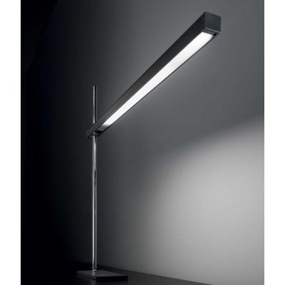 LAMPADA DA TAVOLO TECNICA IN METALLO CON DIFFUSORE ORIENTABILE E REGOLABILE IN ALTEZZA CRISTALENSI - Cristalensi Shop Online