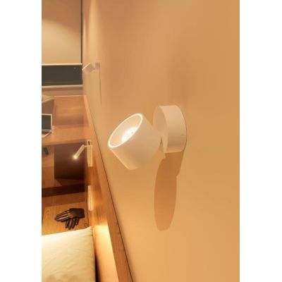 MINI CONCORD SPOT PROIETTORE LED 8W DIREZIONABILE BIANCO O NERO BENEITO FAURE - Cristalensi Shop Online