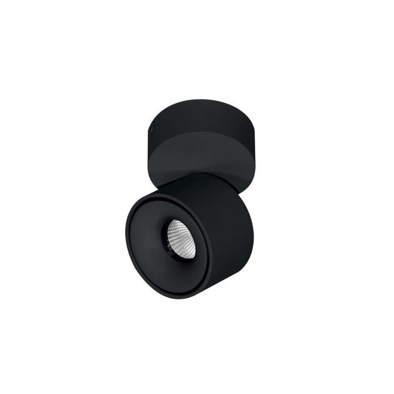 MINI CONCORD SPOT PROIETTORE LED 8W DIREZIONABILE BIANCO O NERO BENEITO FAURE - Cristalensi Shop Online