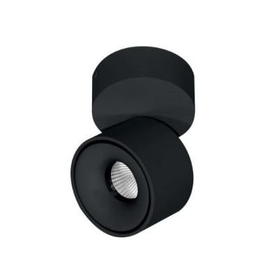 MINI CONCORD SPOT PROIETTORE LED 8W DIREZIONABILE BIANCO O NERO BENEITO FAURE - Cristalensi Shop Online