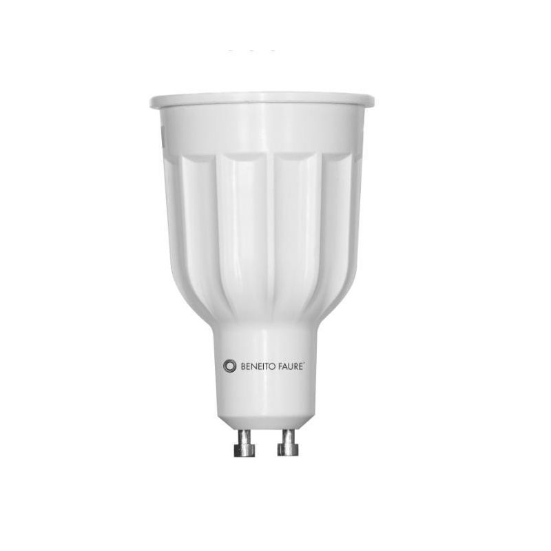 POWER LAMPADINA GU10 12W DIMMERABILE ANGOLO LUCE 60 GRADI CON LUCE 3000K O 4000K BENEITO FAURE - Cristalensi Shop Online