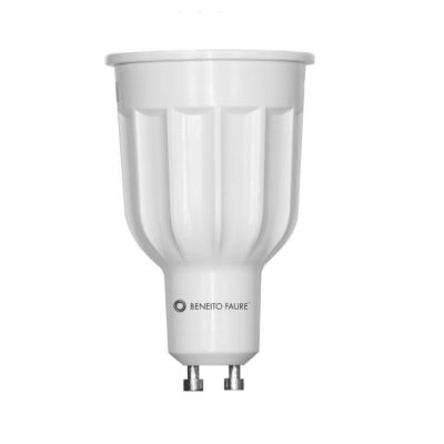 POWER LAMPADINA GU10 12W DIMMERABILE ANGOLO LUCE 60 GRADI CON LUCE 3000K O 4000K BENEITO FAURE - Cristalensi Shop Online