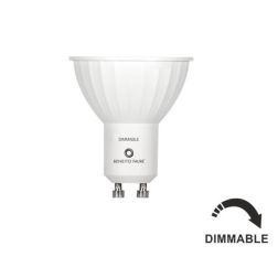 UNIFORM DIMMERABILE LAMPADINA GU10 230V 6W 3000K O 4000K 25000 ORE VITA BENEITO FAURE - Cristalensi Shop Online