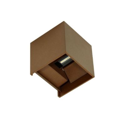 LEK APPLIQUE CUBO IP54 IN TRE COLORI LED 6,8W FASCIO REGOLABILE 3000K O 4000K BENEITO FAURE - Cristalensi Shop Online