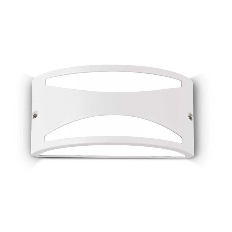 LAMPADA DA PARETE DA ESTERNI DESIGN MODERNO IP44 DUE COLORI LUCE DIFFUSA CRISTALENSI - Cristalensi Shop Online