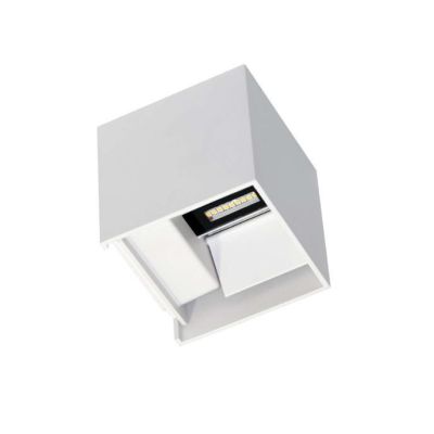 LEK APPLIQUE CUBO IP54 IN TRE COLORI LED 6,8W FASCIO REGOLABILE 3000K O 4000K BENEITO FAURE - Cristalensi Shop Online