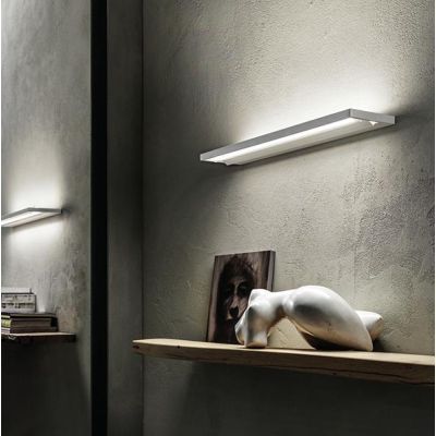 TABLET W2 LINEA LIGHT APPLIQUE 36 CM 19W LED COLORE BIANCO MODERNA LUCE DIREZIONABILE STILNOVO MA&DE - Cristalensi Shop Online
