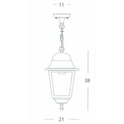 AMALFI GRANDE SOSPENSIONE IN ALLUMINIO NERA DI SOVIL ECONOMICA Sovil - Cristalensi Shop Online