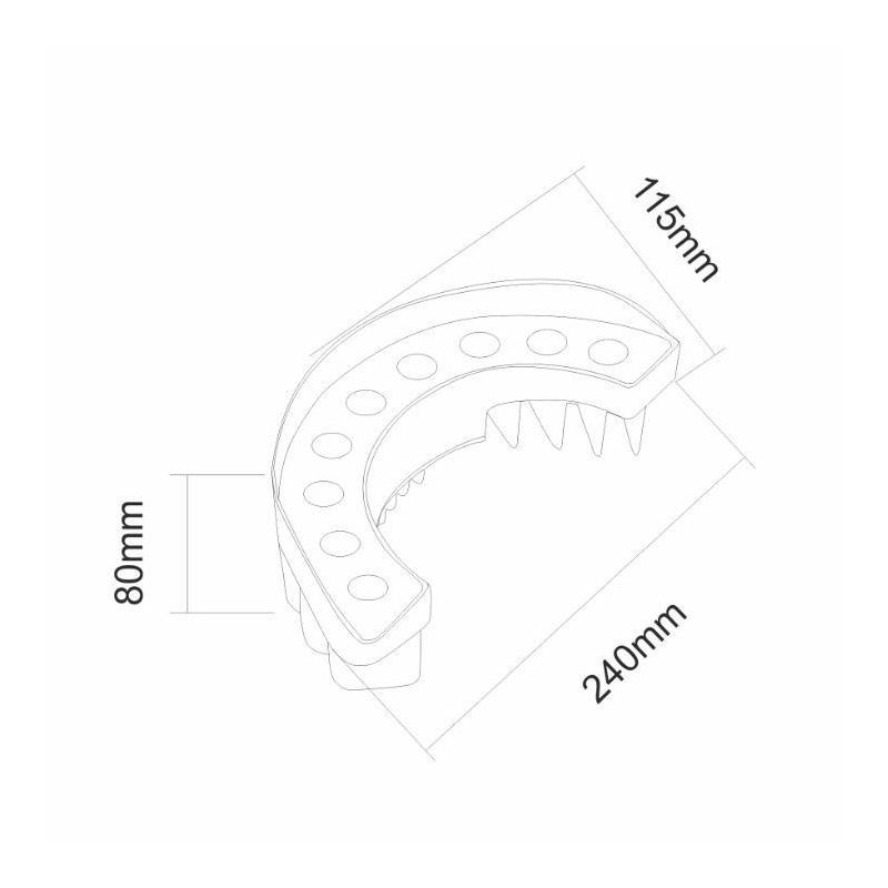 SIGNAL SEMINCASSO LED 9W IP65 PER ILLUMINAZIONE DI ALBERI AD ALTO FUSTO BENEITO FAURE - Cristalensi Shop Online