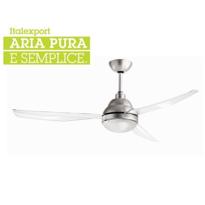 REMIDA LED VENTILATORE SOFFITTO D.127 CON LED 12W 3000K CON TELECOMANDO ITALEXPORT Italexport - Cristalensi Shop Online