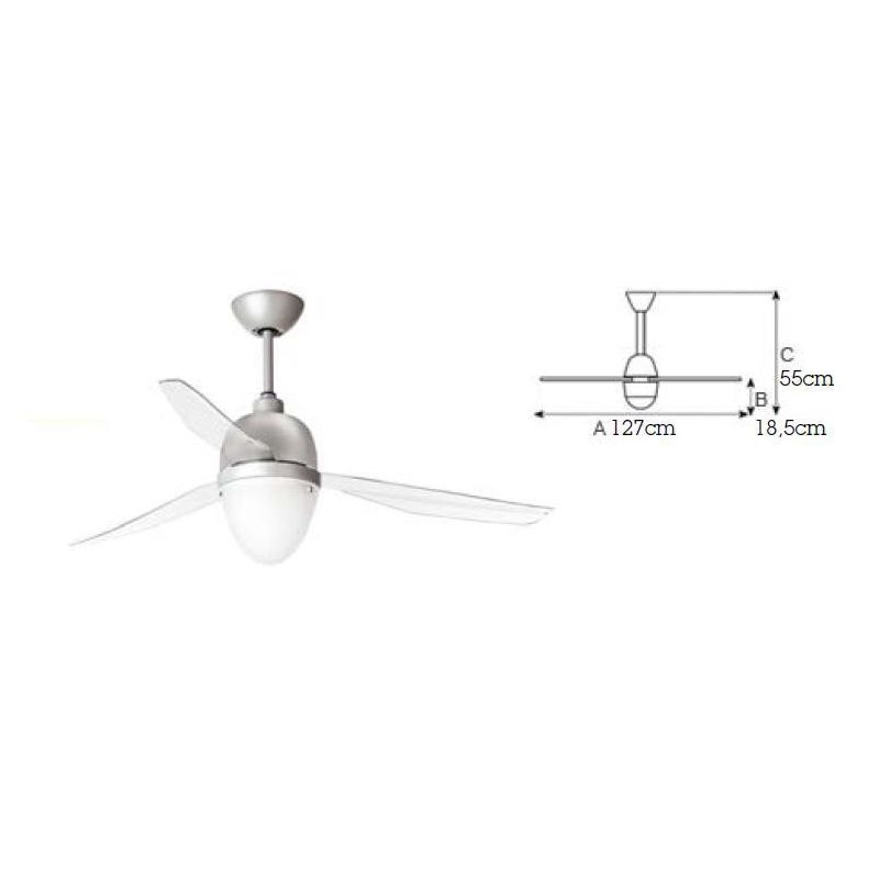 SWING ECO DI ITALEXPORT CON PORTALAMPADE E27 CALOTTA IN 5 COLORI E TELECOMANDO INCLUSO Italexport - Cristalensi Shop Online