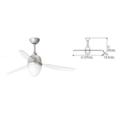 SWING ECO DI ITALEXPORT CON PORTALAMPADE E27 CALOTTA IN 5 COLORI E TELECOMANDO INCLUSO Italexport - Cristalensi Shop Online