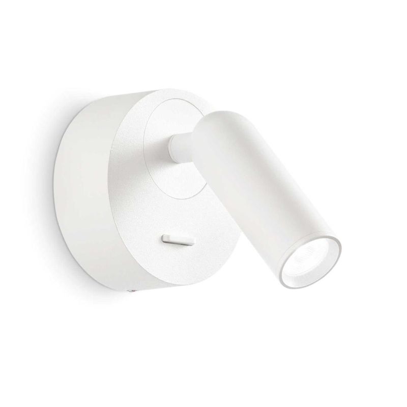 PICCOLA APPLIQUE MODERNA ORIENTABILE CON SNODO LED 3,5W LUCE 3000K IN METALLO 4 COLORI CRISTALENSI - Cristalensi Shop Online