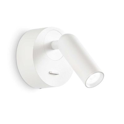 PICCOLA APPLIQUE MODERNA ORIENTABILE CON SNODO LED 3,5W LUCE 3000K IN METALLO 4 COLORI CRISTALENSI - Cristalensi Shop Online