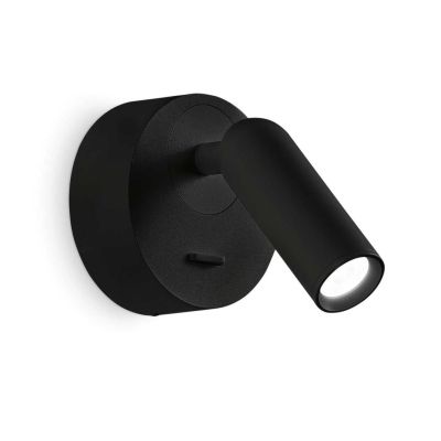 PICCOLA APPLIQUE MODERNA ORIENTABILE CON SNODO LED 3,5W LUCE 3000K IN METALLO 4 COLORI CRISTALENSI - Cristalensi Shop Online