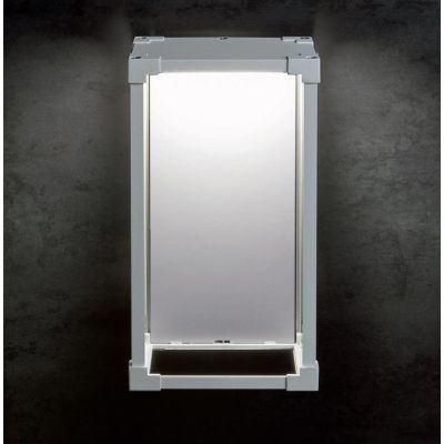 MIURA LAMPADA DA PARETE DA ESTERNI IP65 COLORE BIANCO CON LED 12W LUCE 4000K Sovil - Cristalensi Shop Online