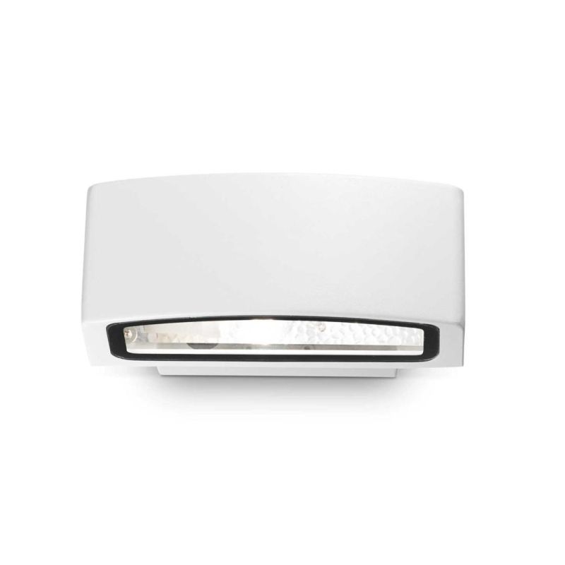 APPLIQUE RETTANGOLARE PER ESTERNO IP54 LAMPADINA E27 DISPONIBILE IN 5 COLORI CRISTALENSI - Cristalensi Shop Online