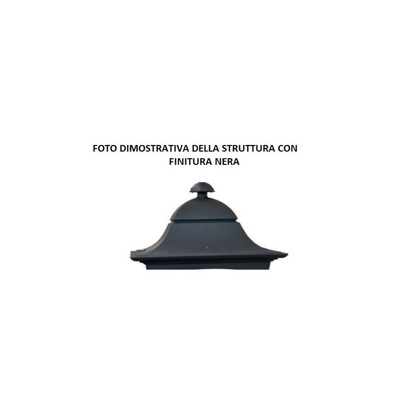 53110 LAMPADA DA PARETE PER ESTERNI IP23 COLORE BIANCO O NERO CON DIFFUSORE IN VETRO MADE IN ITALY Surya - Cristalensi Shop Onli