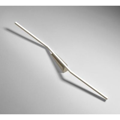 BOW PLAFONIERA APPLIQUE MODERNA LED 30W LUCE 3000K/4000K IN ALLUMINIO BIANCO,SABBIA O NERO LARGHEZZA CM 142 Vivida International