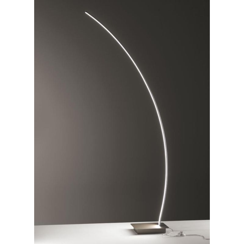 BRACKET PIANTANA DAL DESIGN MODERNO CON LED 33W IN ALLUMINIO BIANCO,SABBIA O NERO Vivida International - Cristalensi Shop Online