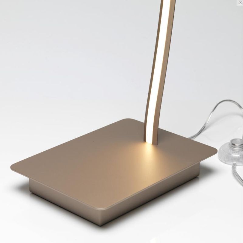 BRACKET PIANTANA DAL DESIGN MODERNO CON LED 33W IN ALLUMINIO BIANCO,SABBIA O NERO Vivida International - Cristalensi Shop Online