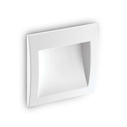 SEGNAPASSO DA INCASSO IP65 IN ALLUMINIO BIANCO O ANTRACITE LED 4W LUCE 3000K CM 14X14 CRISTALENSI - Cristalensi Shop Online 2