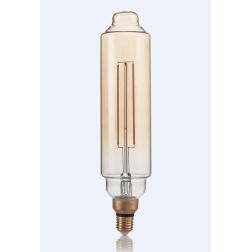 LAMPADINA LINEARE E27 LED 4W CON VETRO AMBRA VINTAGE LUCE 2200K DURATA 15000 ORE CRISTALENSI - Cristalensi Shop Online 2