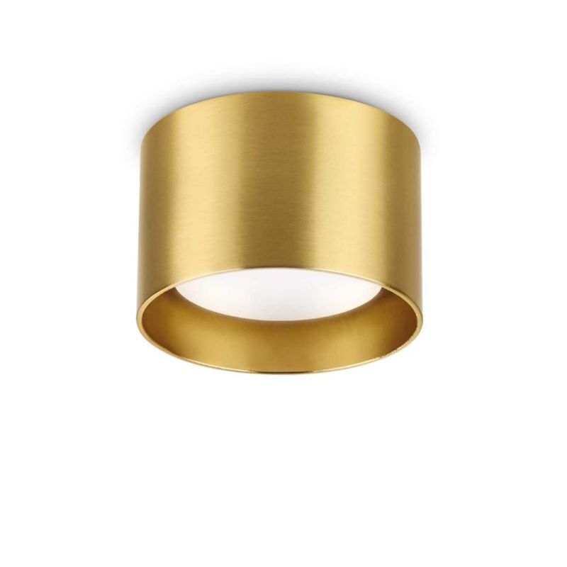 FARETTO DA SOFFITTO ROTONDO D10 CM IN METALLO 6 COLORI CON LAMPADINA GX53 CRISTALENSI - Cristalensi Shop Online